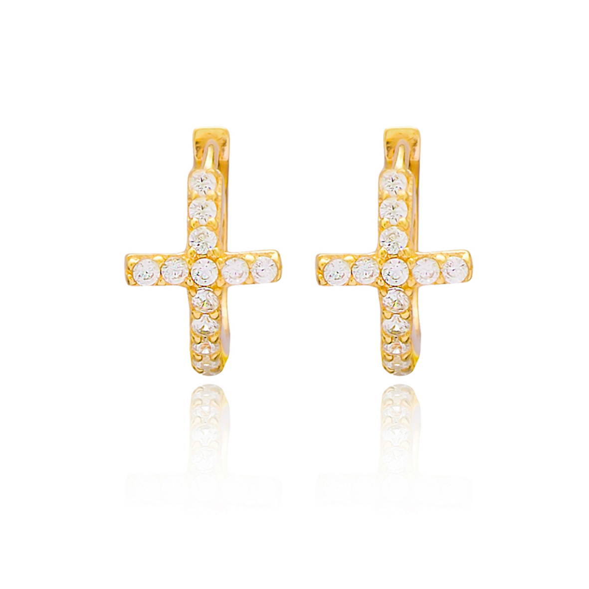 Faith Cross Earrings